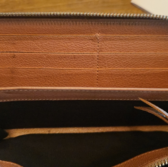 Balenciaga Metallic Pink Continental Round Zipper Long Wallet - Picture 6 of 11